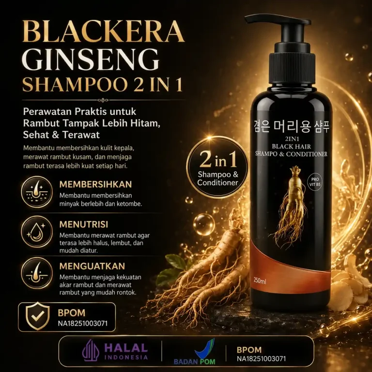 Blackera Ginseng Shampoo 3